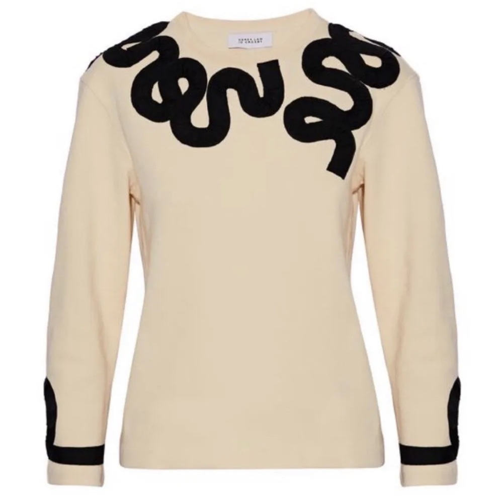 DEREK LAM 10 CROSBY grosgrain Sweatshirt